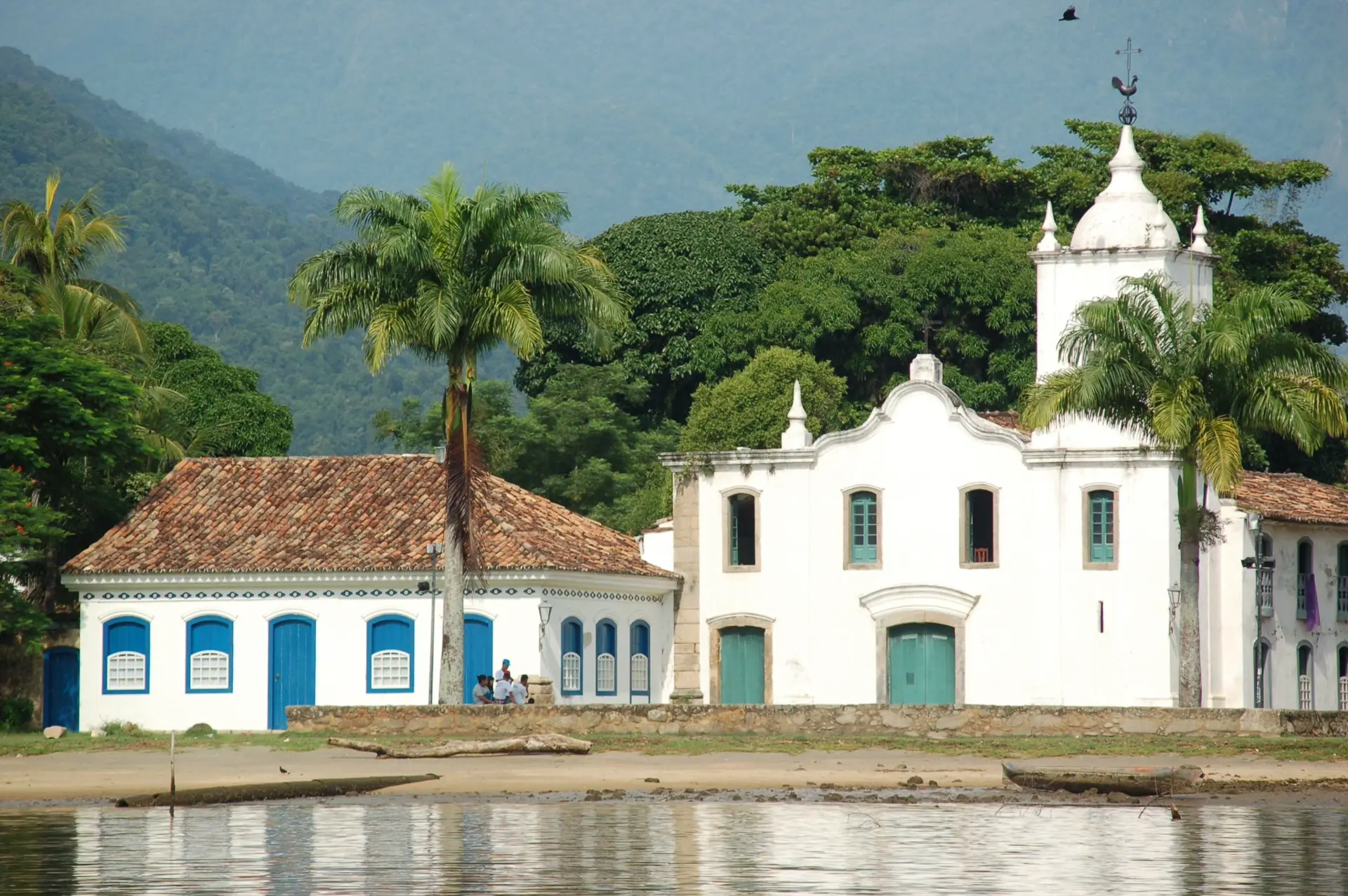 Nossa Senhora das Dores is the smallest and quietest of Paraty's four historic churches.