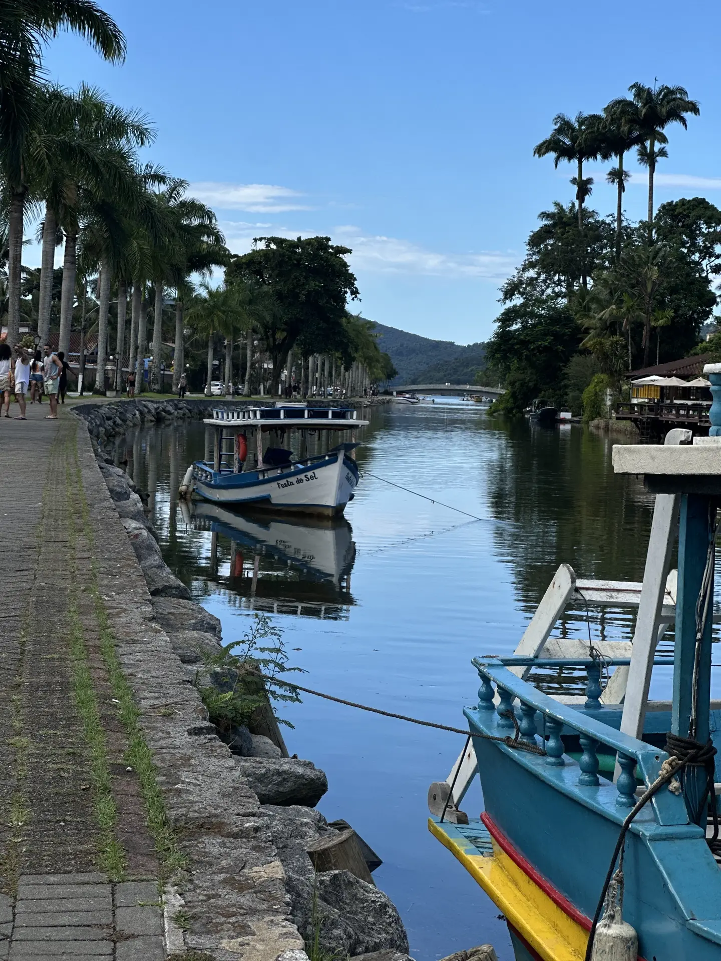 Paraty's calm bay has attracted people for hundreds of years.